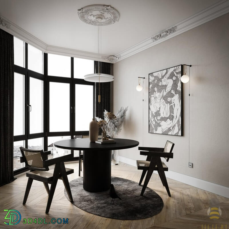 3D Interior Scene File 3dsmax Model Livingroom 418 By DatNguyen