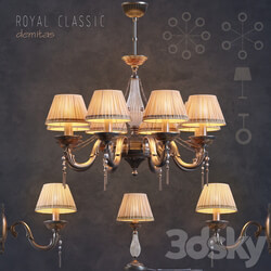 Maytoni COLLECTION ROYAL CLASSIC SERIES DEMITAS Pendant light 3D Models 