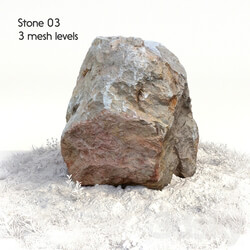 Stone 03 3D Models 