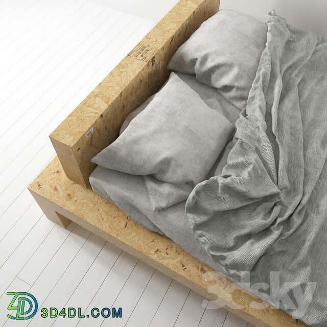 Bed Scandinavian bed