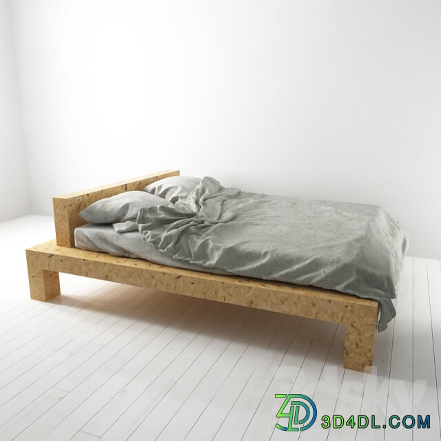 Bed Scandinavian bed