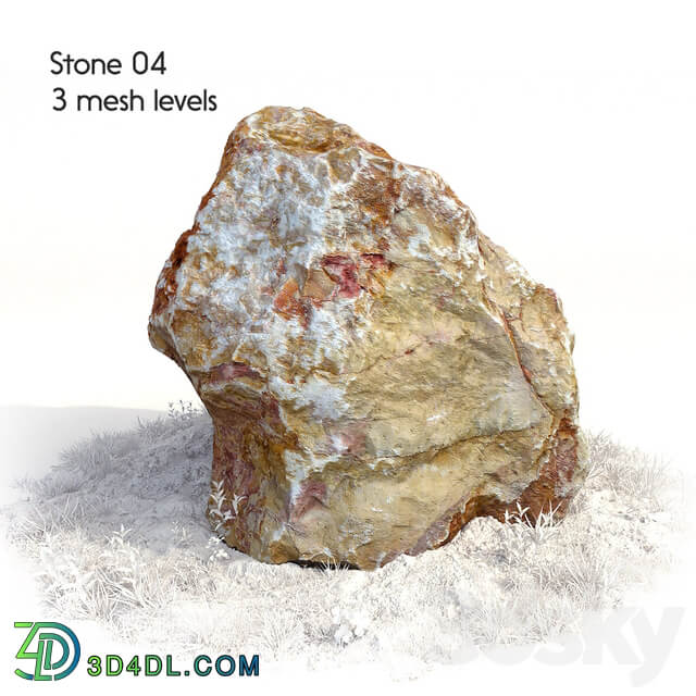 Stone 04 3D Models