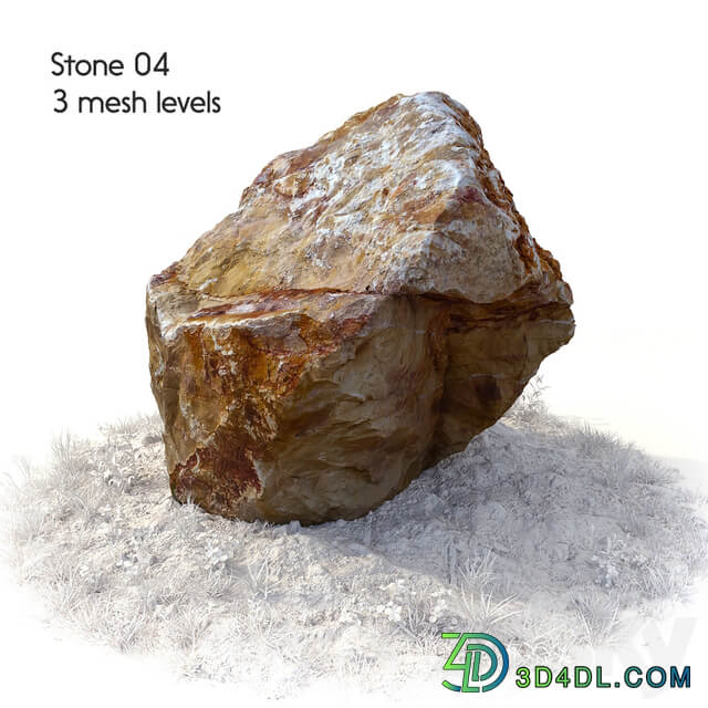 Stone 04 3D Models