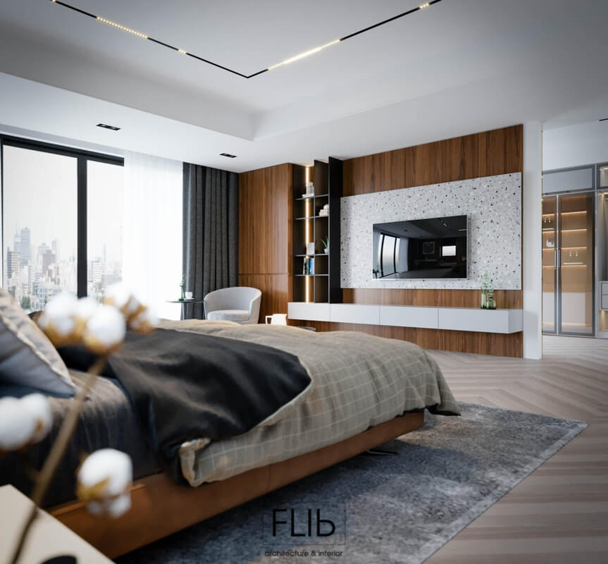  BedRoom Interior by Nguyen Linh