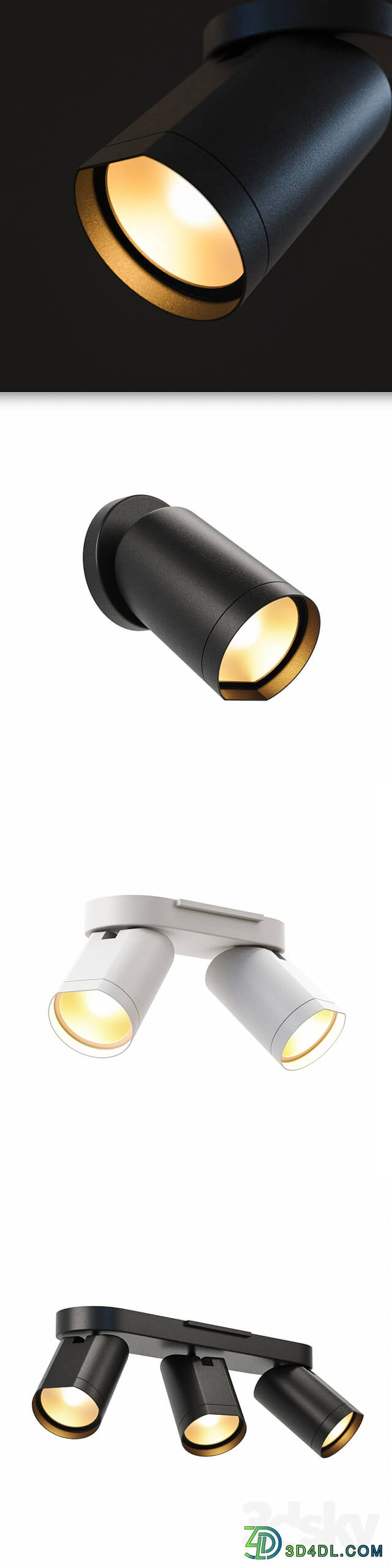 SLV BILAS set of wall ceiling fixtures