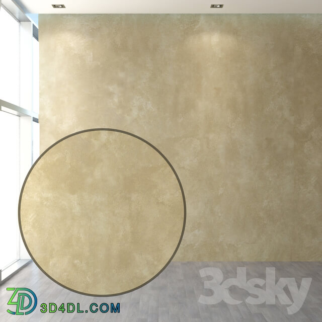 Miscellaneous Set of decorative plaster Caparol with the effect of aging.