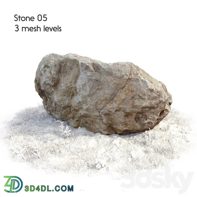 Stone 05 3D Models
