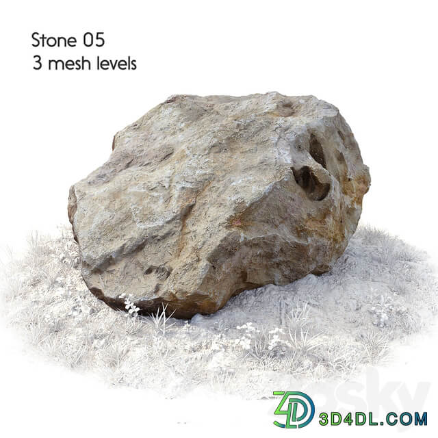 Stone 05 3D Models