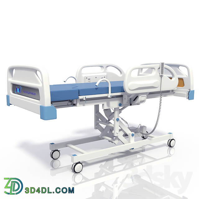 Medical armchair bed for delivery
