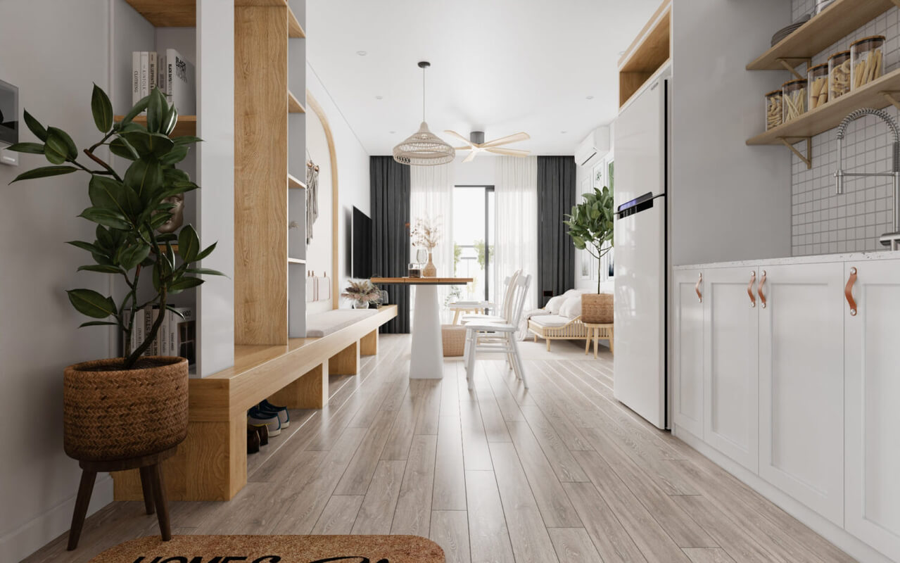 3D Interior Kitchen – Livingroom 314 Scene 3dsmax By Phan Thanh Duong