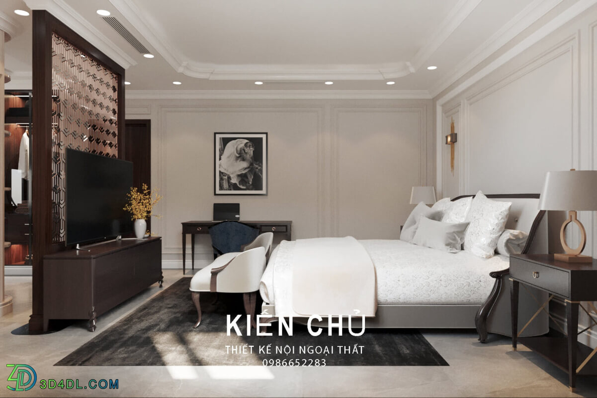 3D Interior Scenes File 3dsmax Model Bedroom 420 By Nguyen Chu