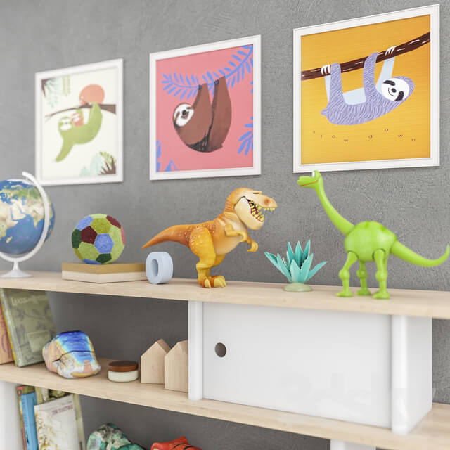 Miscellaneous Toys and furniture set 8
