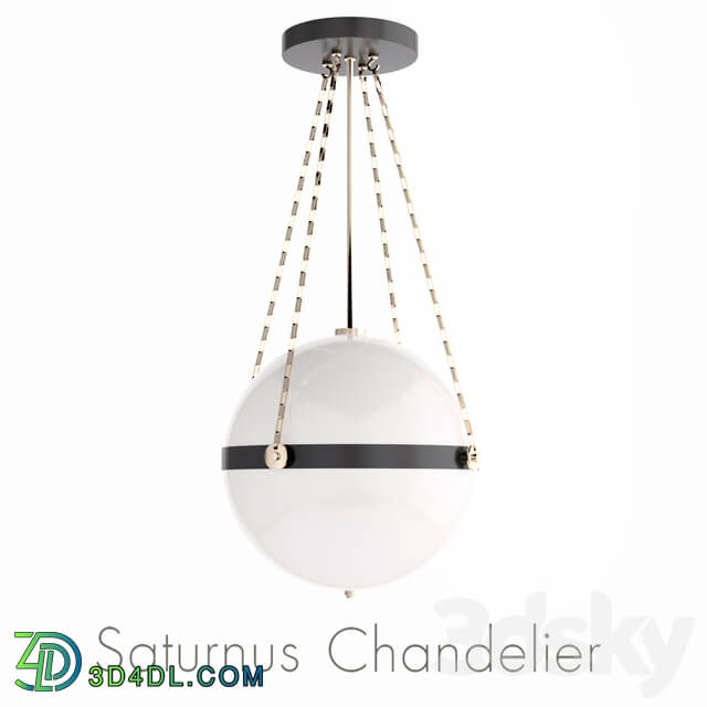 Saturnus Fixed Chandelier Pendant light 3D Models
