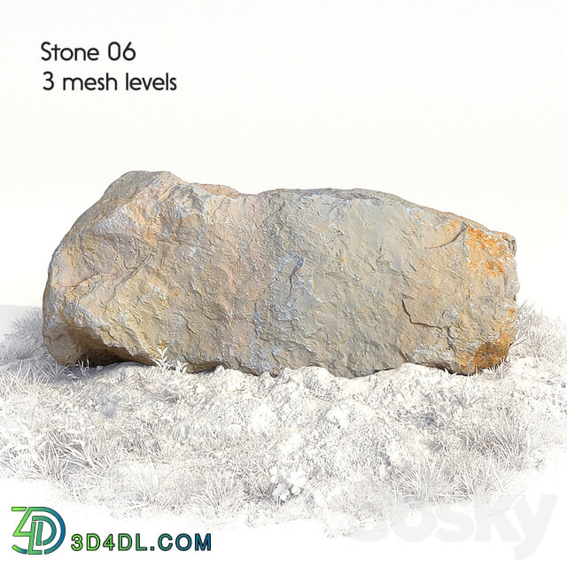 Stone 06 3D Models