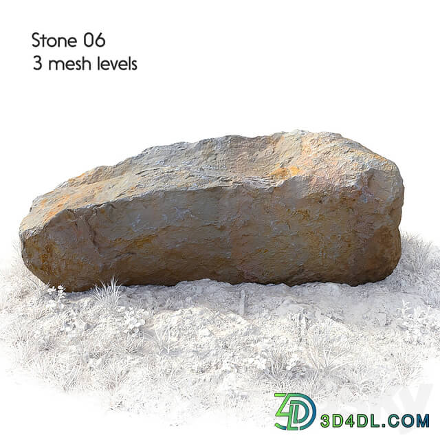 Stone 06 3D Models