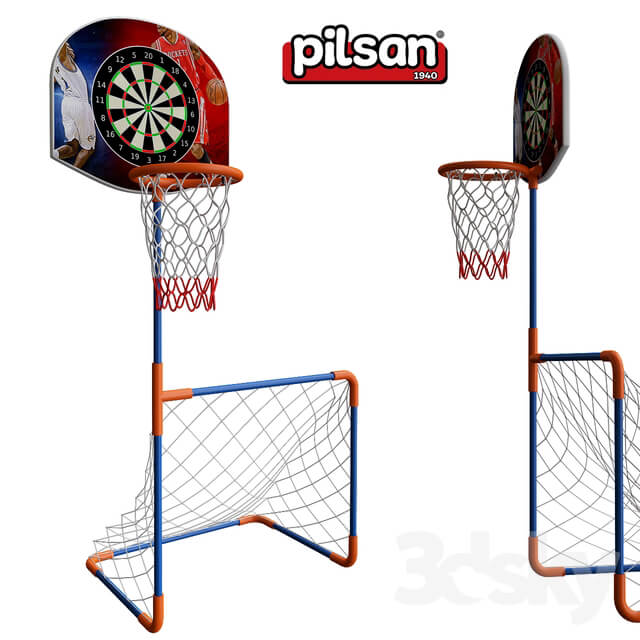 Miscellaneous Darts with basketball ring