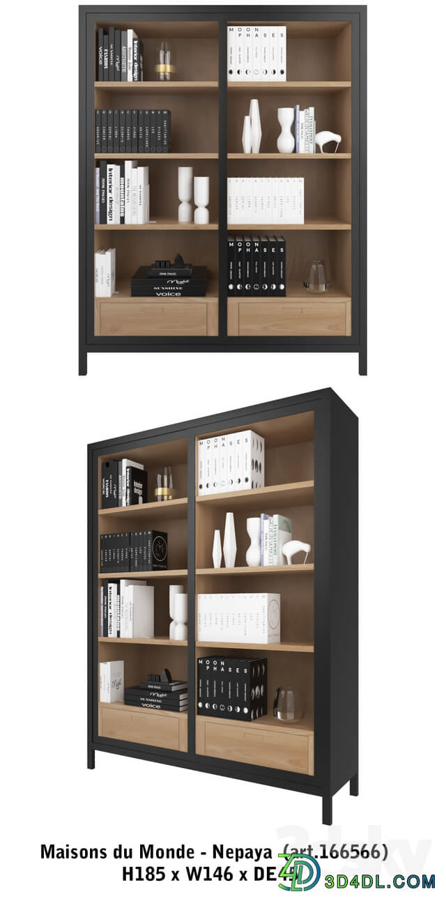 Wardrobe Display cabinets Maisons du Monde set 33