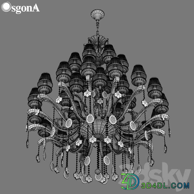 MD 89228 32 Osgona Pendant light 3D Models