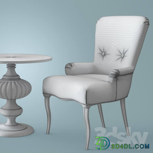 Table Chair Ferretti amp Ferretti Morfeo SE100