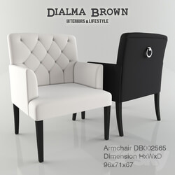Dialma Brown armchair 