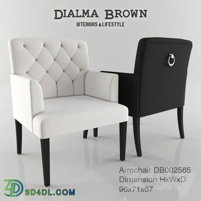 Dialma Brown armchair