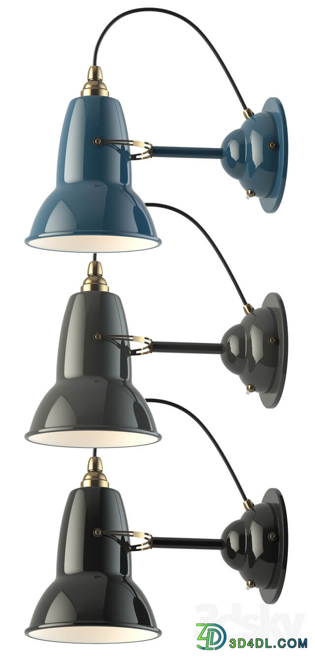 Original 1227 Brass Wall Light