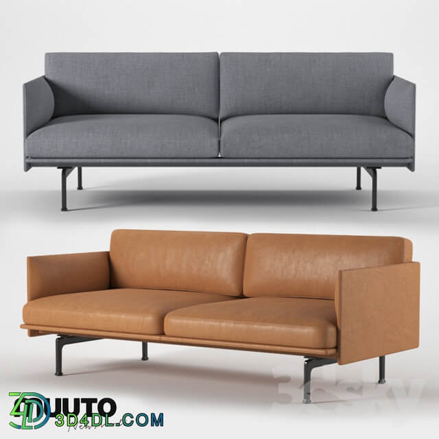 Muuto outline series sofa 170