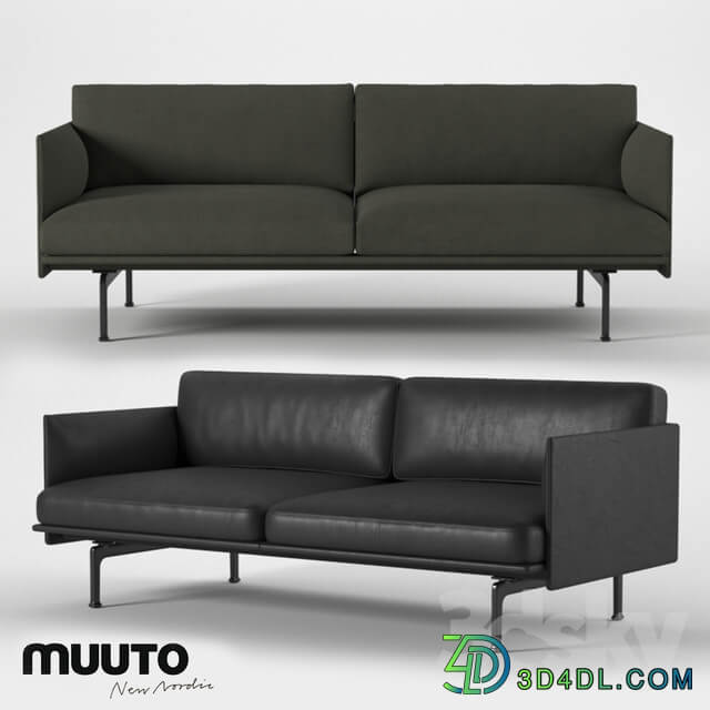 Muuto outline series sofa 170