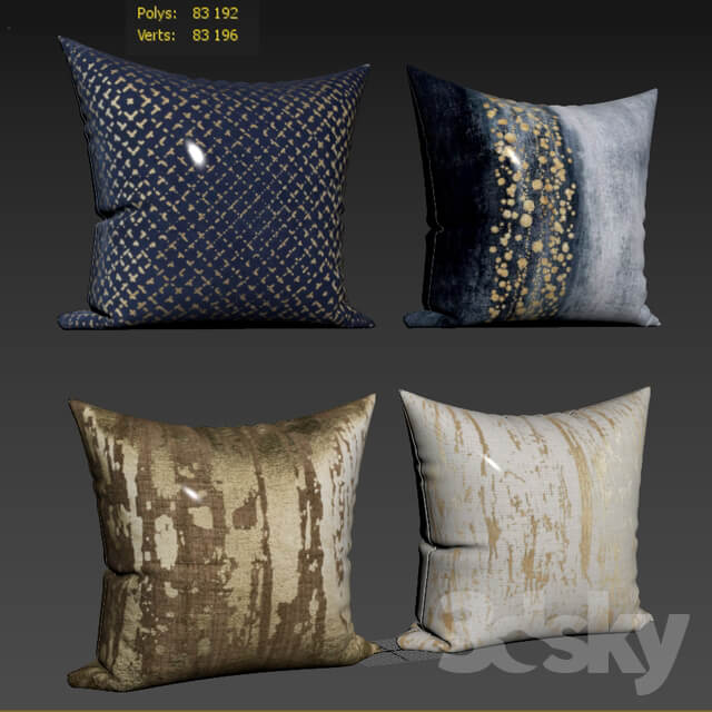 Decorative pillows set 092