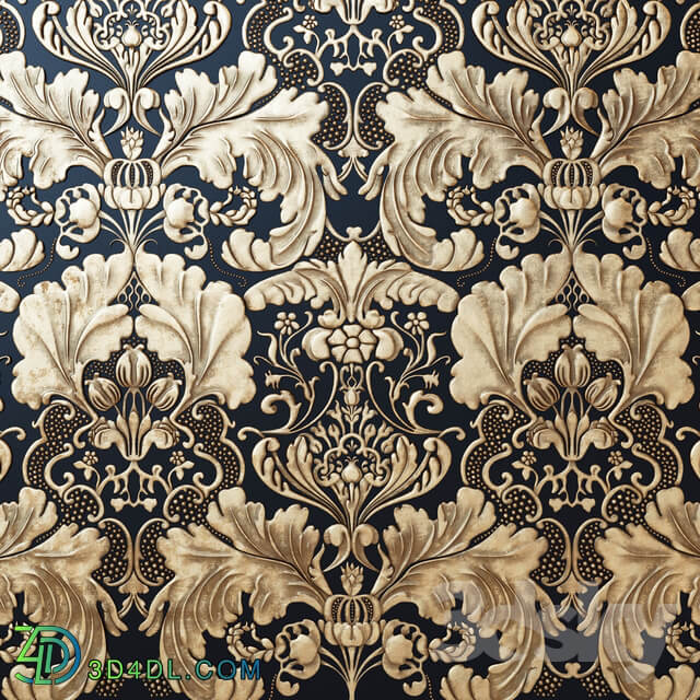 Lincrusta Italian Renaissance wallpaper