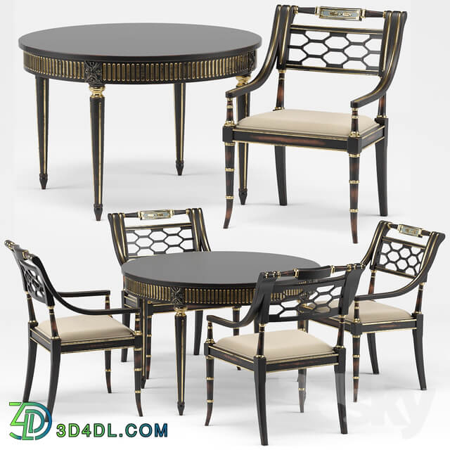 Table Chair Sophy s Regency Armchair Gustavian Round Dining Table