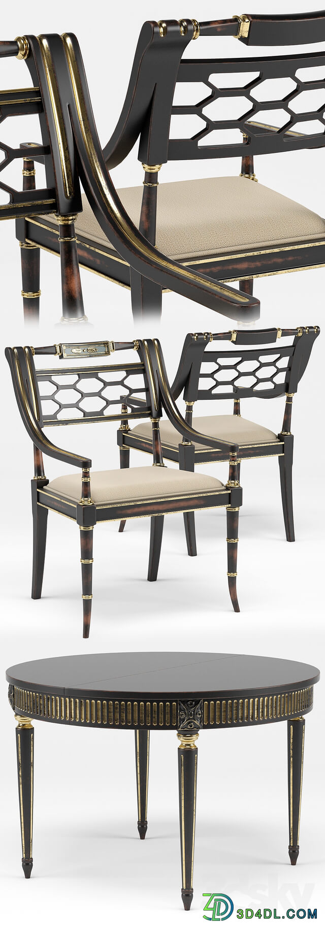 Table Chair Sophy s Regency Armchair Gustavian Round Dining Table