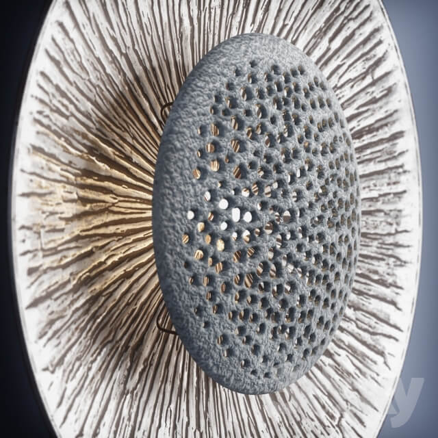 Danish ceramic wall sconce