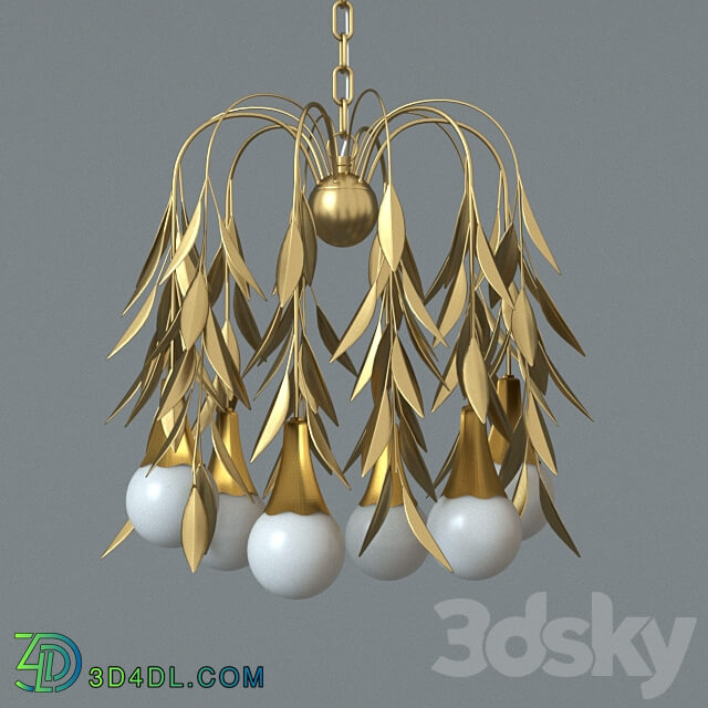 Vianne Chandelier Pendant light 3D Models