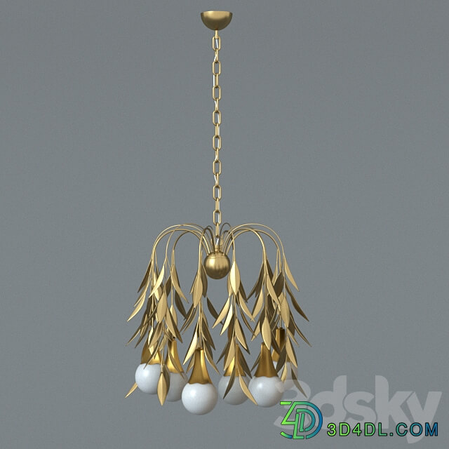 Vianne Chandelier Pendant light 3D Models