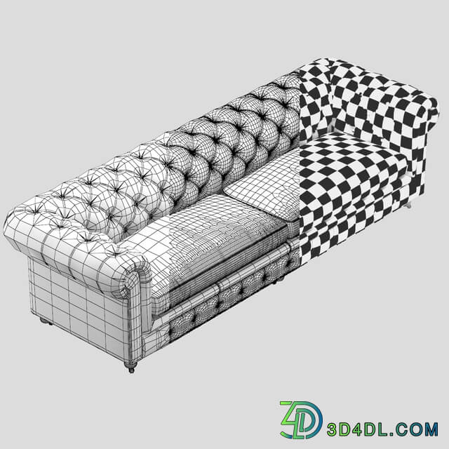 SOFA Chesterfield Kingston 56860561 BLSA