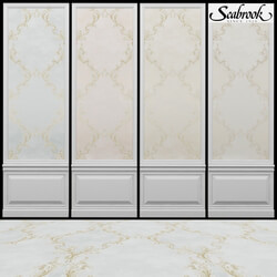 Seabrook Damask Folio 3 