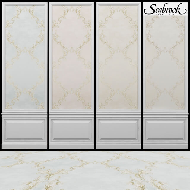 Seabrook Damask Folio 3