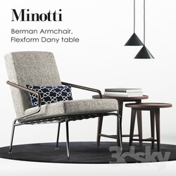 Other Minotti Berman armchair set 
