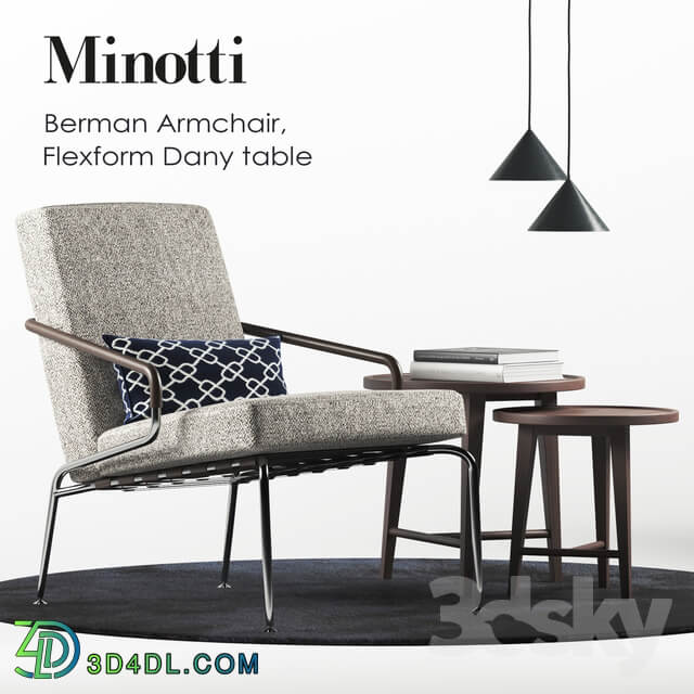 Other Minotti Berman armchair set