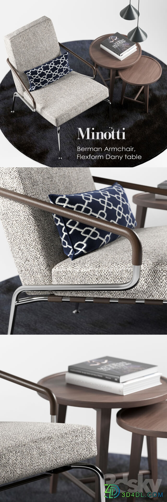 Other Minotti Berman armchair set