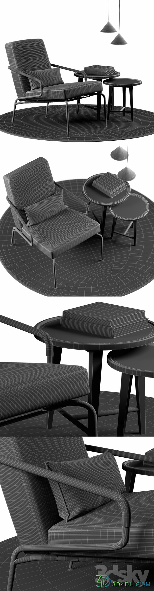 Other Minotti Berman armchair set