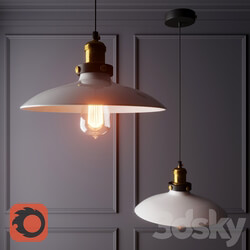 Lussole Loft IX LSP 9605 Pendant light 3D Models 