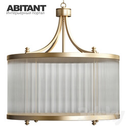 Glass Tube Chendelier Pendant light 3D Models 