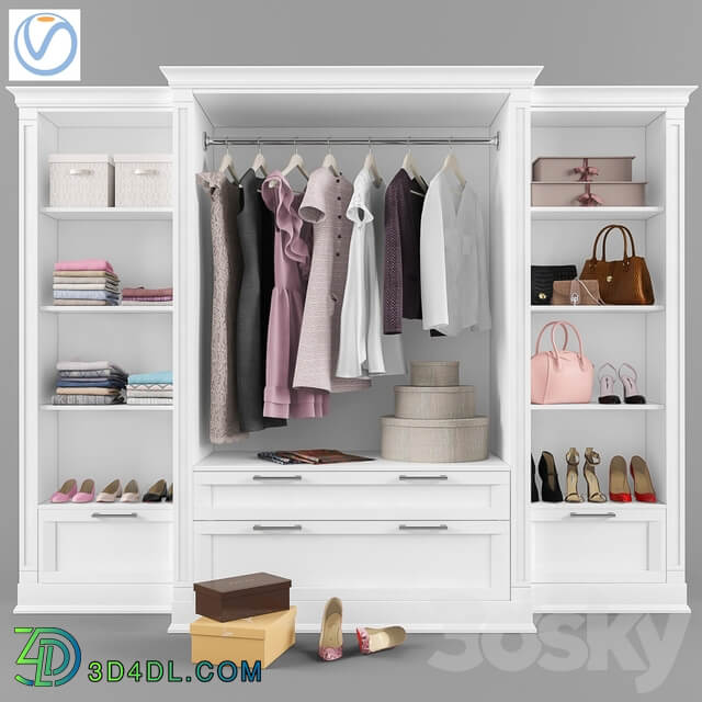 Wardrobe 1 Clothes 3D Models