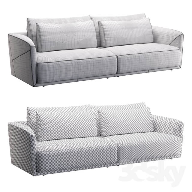 Natuzzi Long Beach Sofa