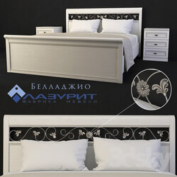 Bed bed Bellagio Lapis lazuli  