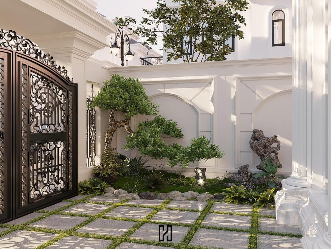 9559 3D Garden landscape Model 3dsmax by Hieu Nguyen