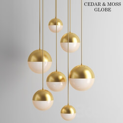 CEDAR MOSS GLOBE pendant lighting Pendant light 3D Models 
