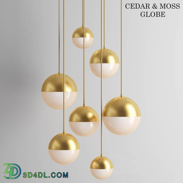 CEDAR MOSS GLOBE pendant lighting Pendant light 3D Models